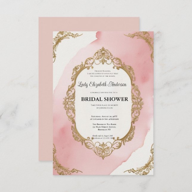 Invitation (Front/Back)