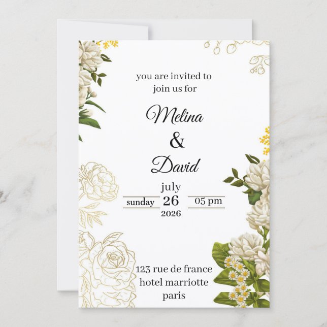 invitation  (Front)