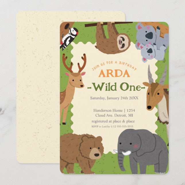 Invitation (Front/Back)