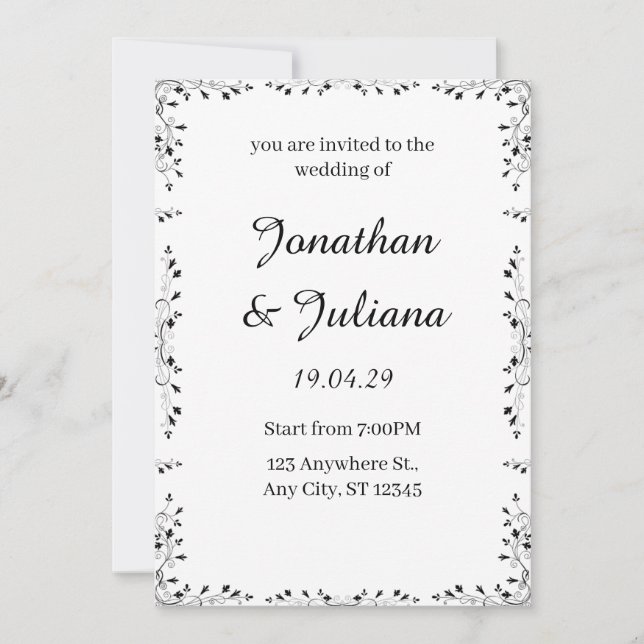 invitation (Front)