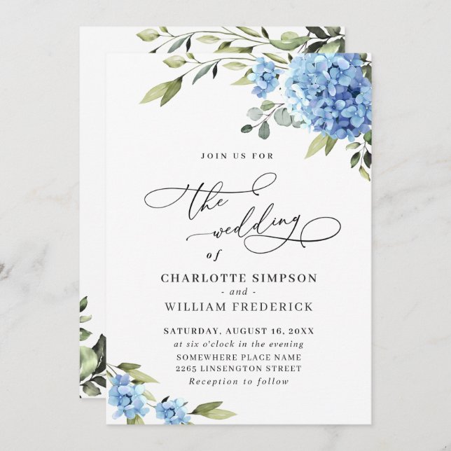 Invitation (Front/Back)