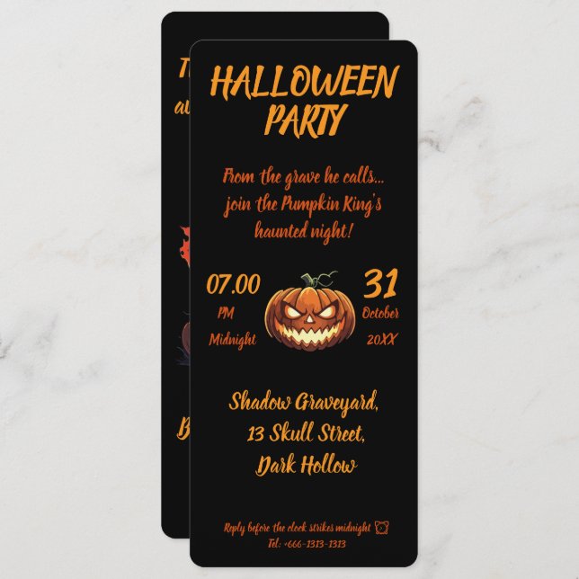 Invitation (Front/Back)