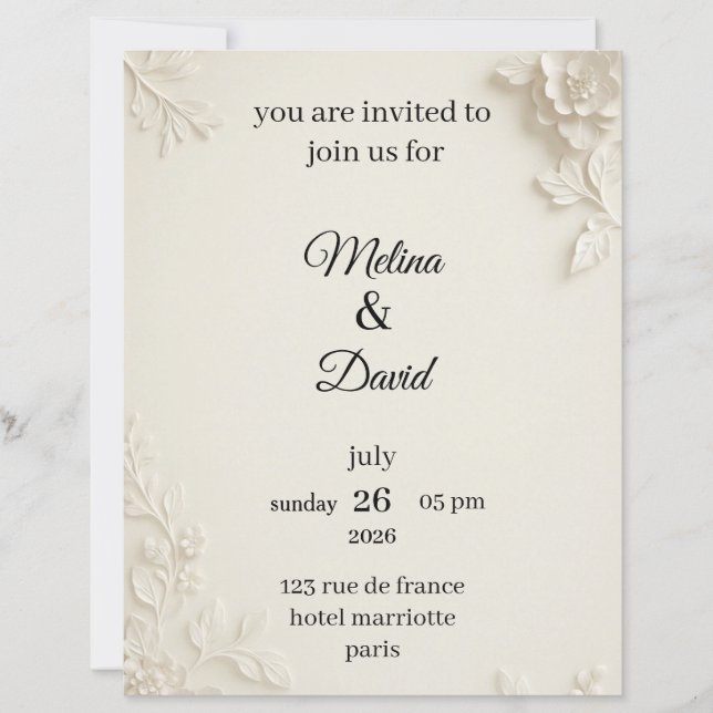 invitation (Front)
