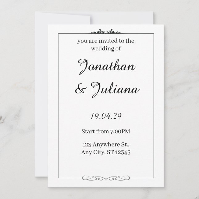 invitation (Front)