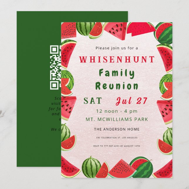 Invitation (Front/Back)
