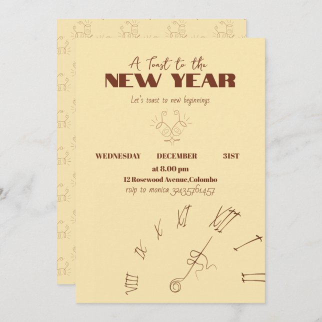 Invitation (Front/Back)