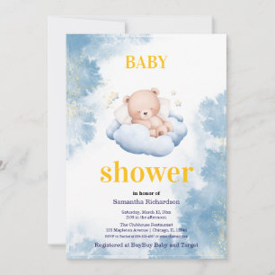 Invitation A reception for our little bear