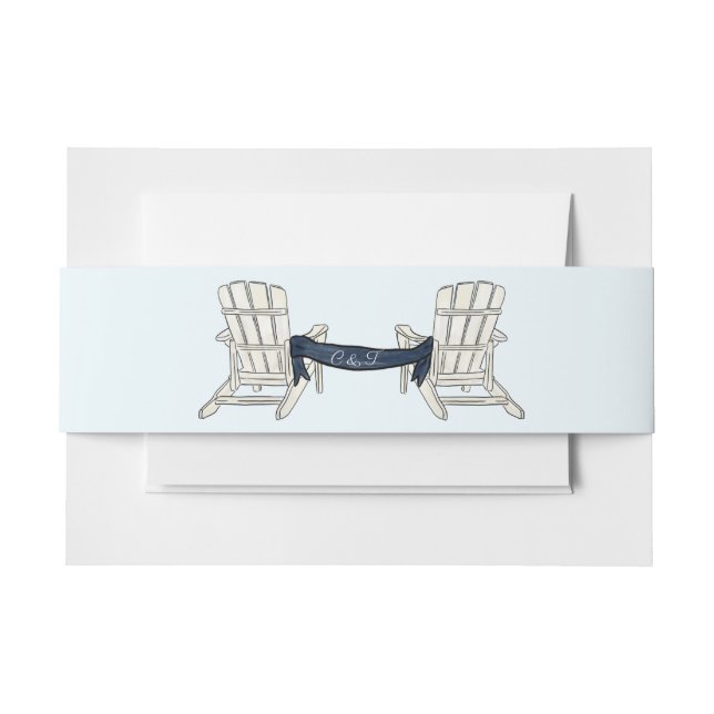 Invitation Adirondack Belly Band (Front Example)