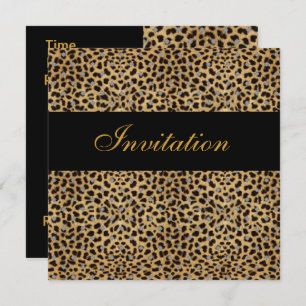 Invitation All Occasions Animal Print