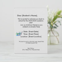 Invitation and stationery
