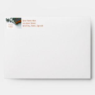 Invitation Any Occasion Lace Digital Fractal Envelopes