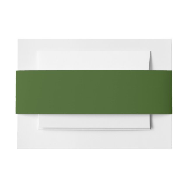 Invitation Belly Band (Front Example)