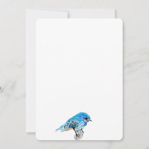Invitation : Blue Bird Of Happiness