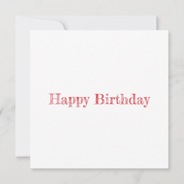 Invitation Card (Back)