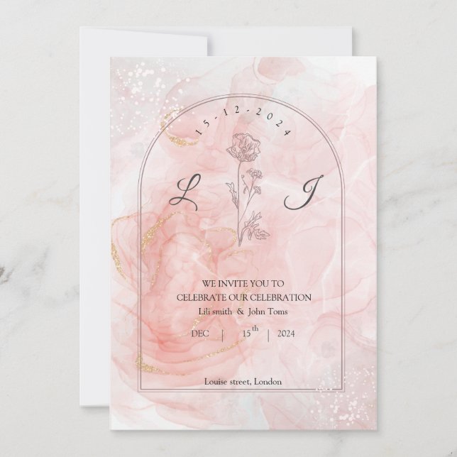  invitation card (Front)