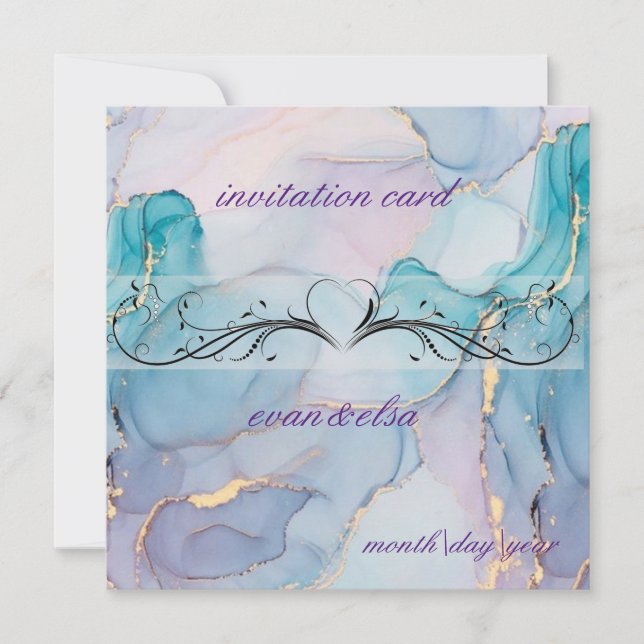 invitation card (Front)