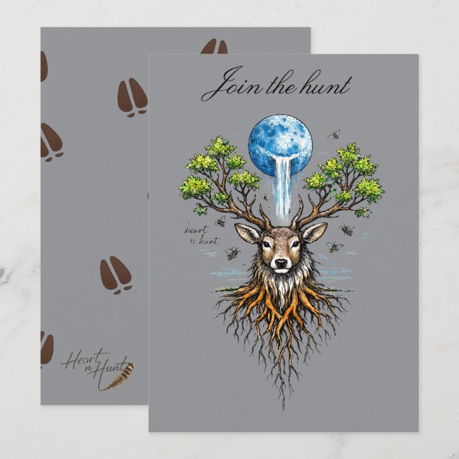 Invitation card (Front/Back)