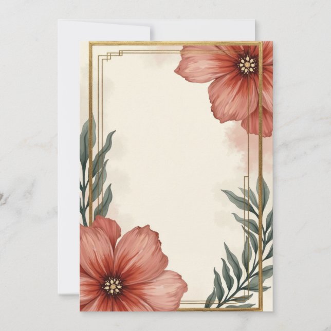 Invitation Card Design (Front)