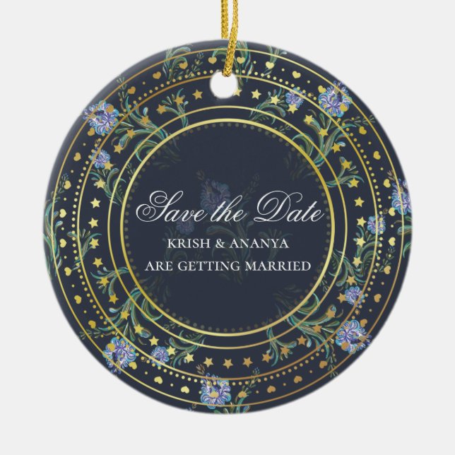 Invitation Ceramic Tree Decoration (Front)