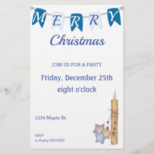 Invitation Christmas Party Flyer