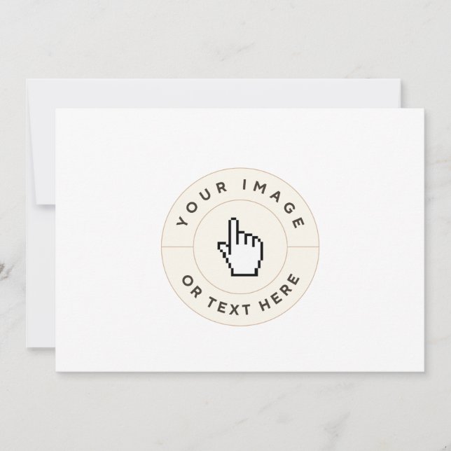 Invitation - Custom (add image/text) (Front)