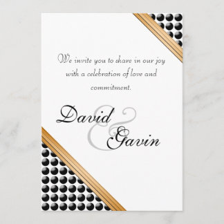 Invitation Dotted Delight Commitment Ceremony