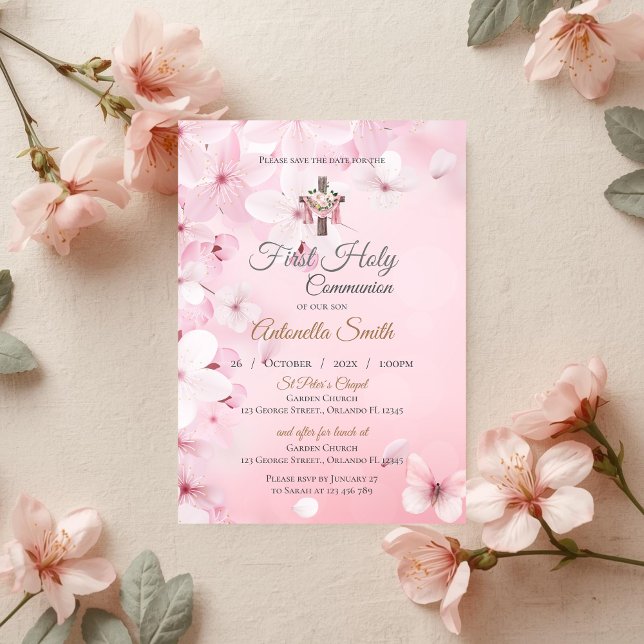 Invitation First Boy Communion (Creator Uploaded)