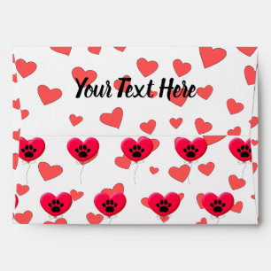 Invitation For Dog Parties Envelope