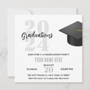 Invitation for graduation