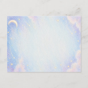 Invitation from the Night Sky Postcard