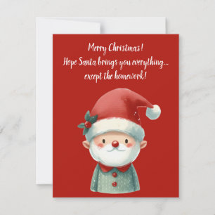 Invitation Fun Christmas Greeting Card