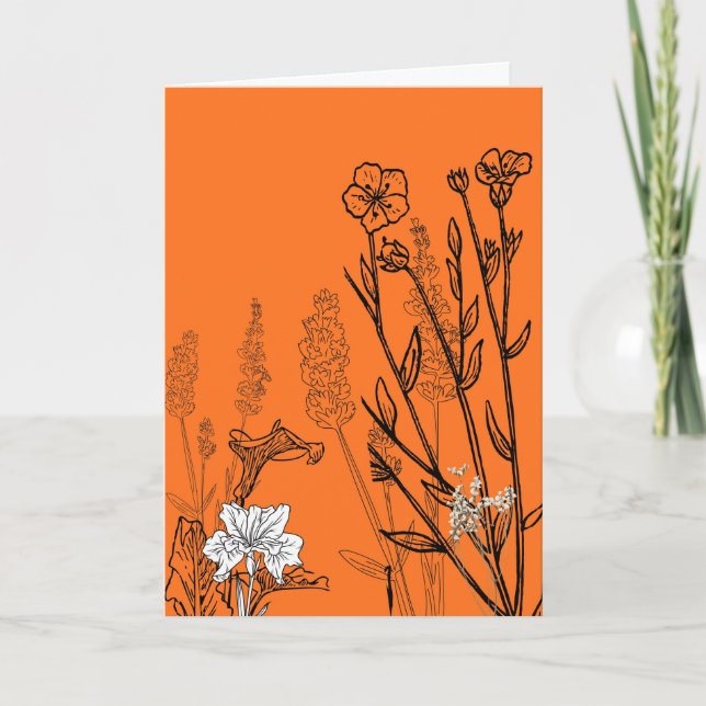 Invitation, greetings card  (Front)