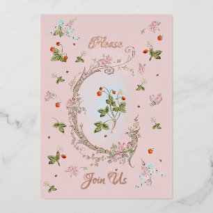 Invitation Marie Antoinette Versailles Baroque  