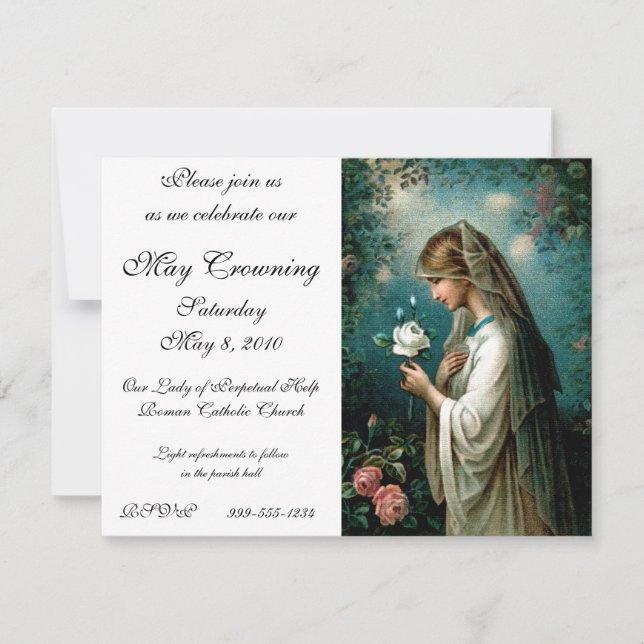 Invitation: Mystical Rose Invitation (Front)