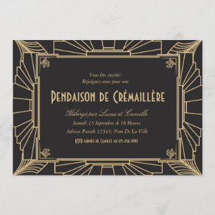 Invitation orientée de partie de pendaison de 192