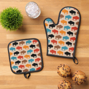 Invitation Oven Mitt & Pot Holder Set