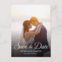 INVITATION PHOTO Wedding Save The Date 