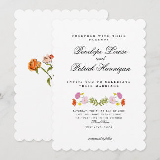 Invitation | Poppy + Patrick Collection