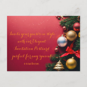 Invitation Postcard