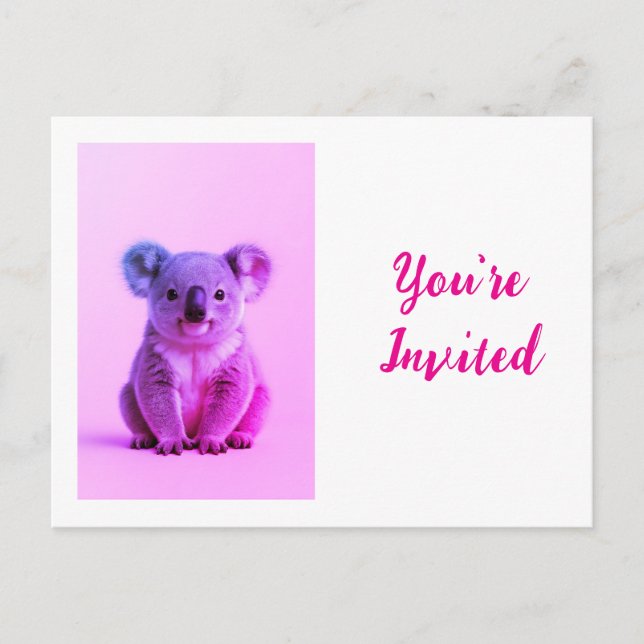 Invitation  postcard (Front)