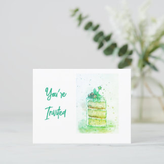 Invitation  postcard