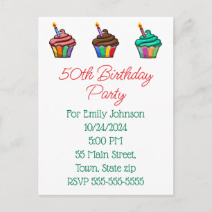 Invitation Postcard