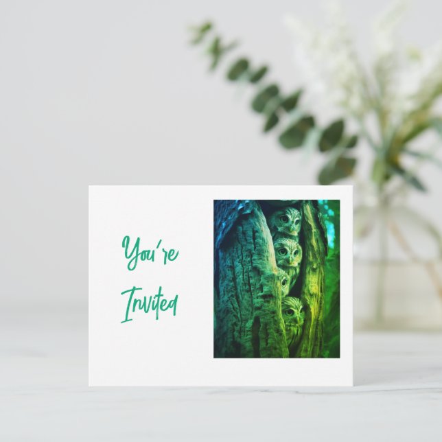 Invitation  postcard (Standing Front)