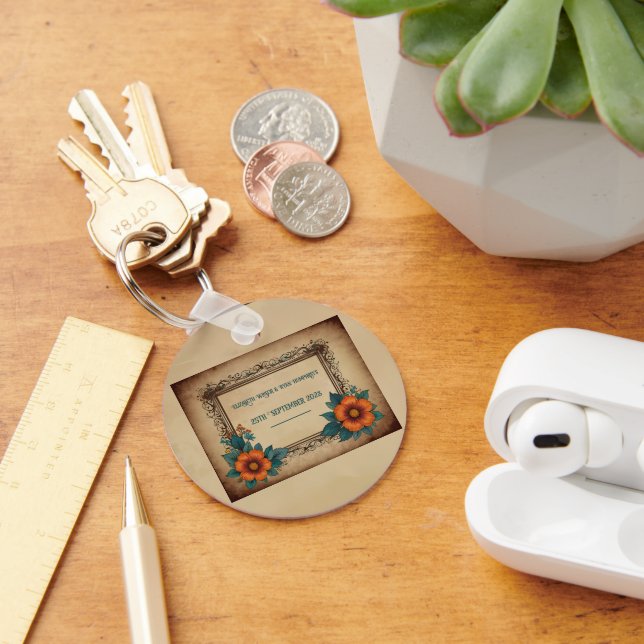 Invitation Postcard Key Ring (Desk)