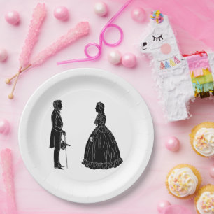 Invitation Postcard Paper Plate