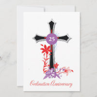Invitation Priest 25th Ordination Anniversary