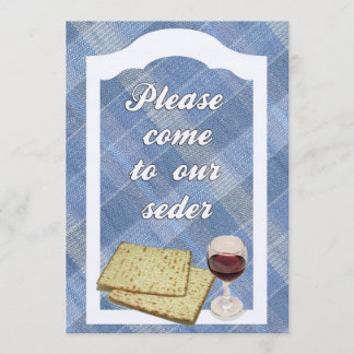 Invitation to Passover Seder