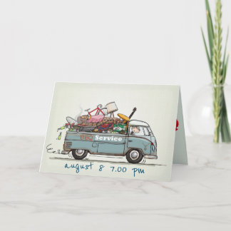Invitation Vintage pickup
