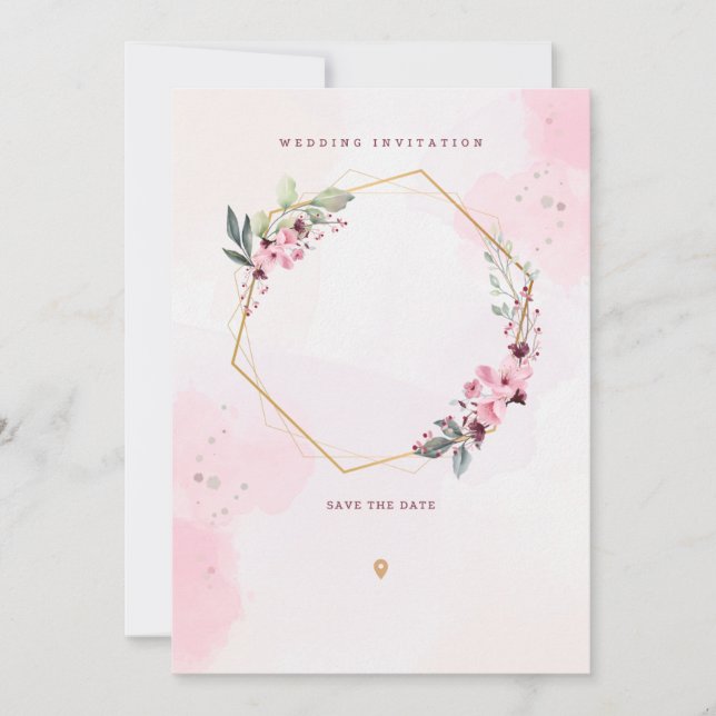 invitation wedding (Front)