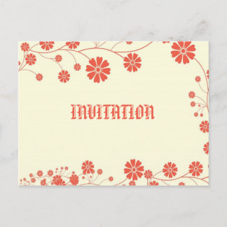 INVITATION -wedding shower Postcard